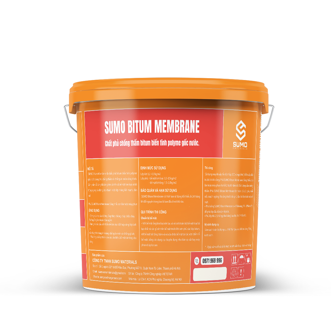 SUMO BITUM MENBRANE Chất phủ chống thấm - chống ăn mòn bitum biến tính ...